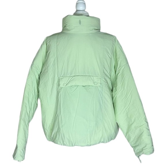Free People Movement Phoebe Packable Puffer Jacket Mint Green Size Medium - Picture 3 of 8